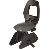 Bobike One Junior Fietszitje Achter Dragerbevestiging Black/Brown
