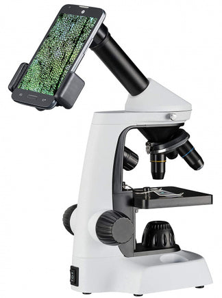 Bresser Microscoop 40X-2000X Junior 30 Cm Staal Wit 8-Delig