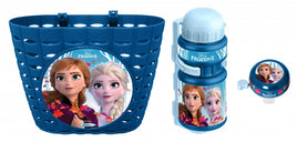 Disney Frozen Ii Kinderfietsaccessoires Blauw 3-Delig