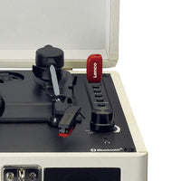 CML LENCO TT-115CR - Bluetooth® platenspeler met ingebouwde speakers, crème