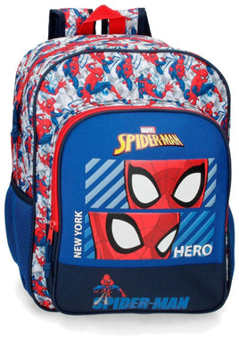 Marvel Spider-Man Hero Rugzak Junior Blauw/Rood donkerblauw/rood