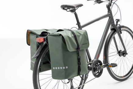 New Looxs Odense Double Dubbele Tas 39L Groen