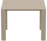 Siesta Vegas Uitschuifbare Tuintafel Small 100/140 Cm Taupe