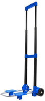 Proplus Inklapbare Bagagetrolley 30 Kg Staal Zwart/Blauw