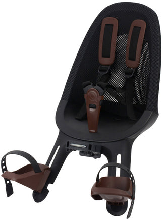 Qibbel Air Fietsstoeltje Voor Zwart/Bruin