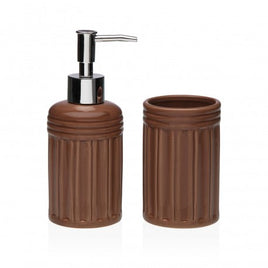 BeoXL Badkamer accessoires set  Tandenborstel houder& zeepdispenser
