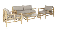 The Outsider Loungeset Costa Rica Bamboo Look Acaciahout