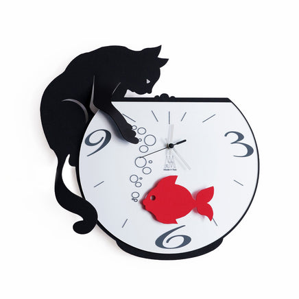 BeoXL - Wandklok Italiaans Design Tommy and Fish Arti e Mestieri 