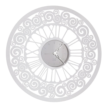BeoXL - Wandklok Modern Italiaans wandontwerp met Rococo-spiralen