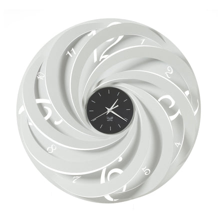 BeoXL - Wandklok Modern Italiaans groot ontwerp met driedimensionaal vortex-effect