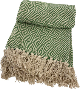 Take A Plaid - Plaid - deken - sprei - Eco - katoen - recycled - 125 x 150 cm
