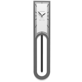 BeoXL - Wandklok Pendulum Tiber Modern Italian Design Grijs