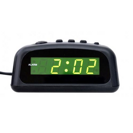 BeoXL - Wekker GREEN LED modern design