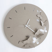 BeoXL - Wandklok Modern Italiaans ontwerp "Butterfly Spring"