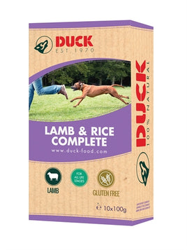 Duck Lam/Rijst Compleet 1 KG (8 stuks)