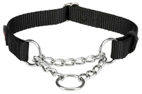 Trixie Halsband Hond Premium Choker Zwart