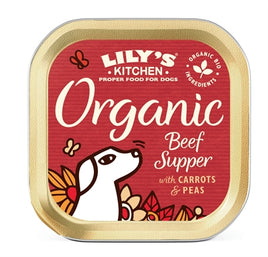 Lily's Kitchen Dog Organic Beef Supper 11X150 GR