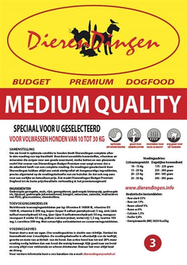 Merkloos Budget Premium Dogfood Adult Medium 14 KG