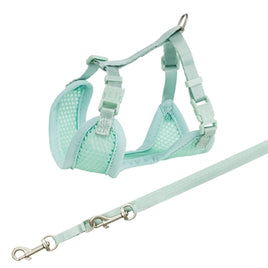 Trixie Junior Puppytuig Soft Met Riem Mintgroen 26-34X1 CM  / 2 MTR