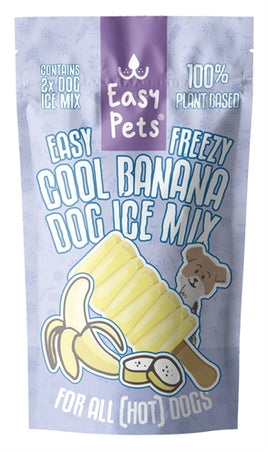 Easypets Easy Freezy Dog Ice Hondenijs Banaan 2X55 GR