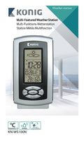 K&Ouml;Nig Kn-Ws100N Thermo Hygrometer Weerstation
