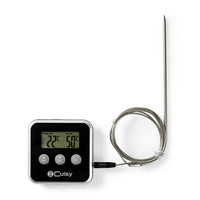 Nedis Kath105Bk Vleesthermometer 0 - 250 &Deg;C Digitaal Display Timer