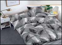 BeoXL Dekbedovertrek Design Dreamz IN GREY 200x220 cm Kleur grijs