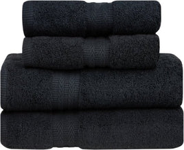 BeoXL Handdoek - Badlaken - 140x70 groot formaat ZWART -- ZACHTE KWALITEIT