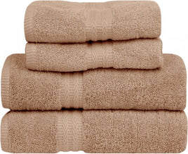 BeoXL Handdoek - Badlaken - 140x70 groot formaat BEIGE ZACHTE KWALITEIT