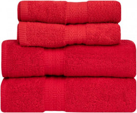 BeoXL Handdoek - Badlaken - 140x70 groot formaat ROOD -- ZACHTE KWALITEIT