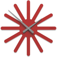 BeoXL - Callea Italian Design Wandklok Wandklok ASTERIX zwart