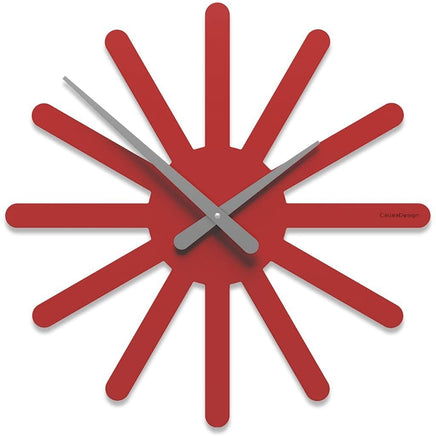 BeoXL - Callea Italian Design Wandklok Wandklok ASTERIX zwart