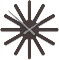 BeoXL - Callea Italian Design Wandklok Wandklok ASTERIX zwart
