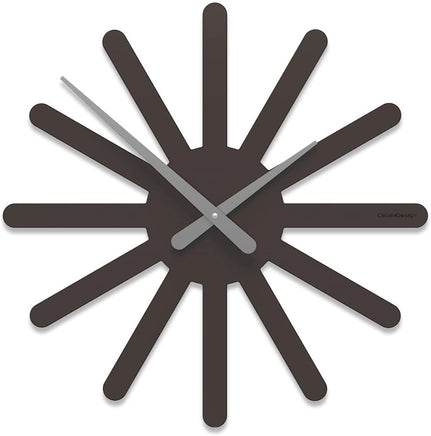 BeoXL - Callea Italian Design Wandklok Wandklok ASTERIX zwart