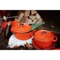 Solinger The Windmill Premium Gietijzeren Braadpan 2.5L Oranje/Emaille