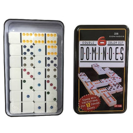 Longfield Double 6 Domino In Blik