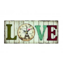 BeoXL - Wandklok LOVE modern design