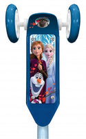 Disney Frozen 3-Wiel Kinderstep Meisjes Voetrem Blauw/Lichtblauw