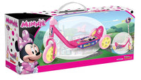 Disney Minnie Mouse 3-Wiel Kinderstep Meisjes Voetrem Roze/Geel