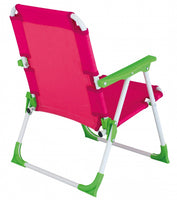 Eurotrail Campingstoel Nicky Junior 46 Cm Polyester/Staal  roze
