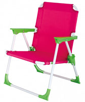 Eurotrail Campingstoel Nicky Junior 46 Cm Polyester/Staal  roze