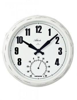 BeoXL - Wandklok met thermometer modern design