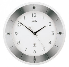 BeoXL - Wandklok silver beauty modern desing