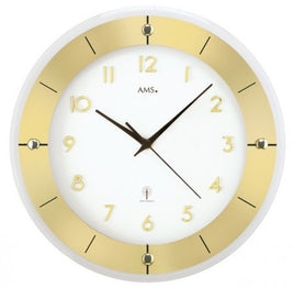 BeoXL - Wandklok tijdsein GOLD