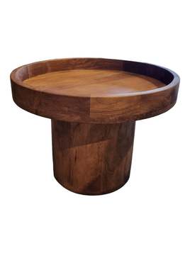 Wooden Pillar Table