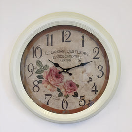 BeoXL - Wandklok Parfum Retro Vintage