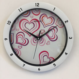 BeoXL - Wandklok Purle Heart Modern Design
