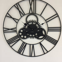 BeoXL - Wandklok Black Wheel XL