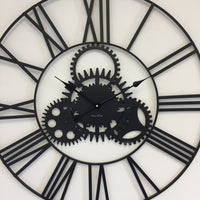 BeoXL - Wandklok Black Wheel XL