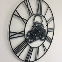BeoXL - Wandklok Black Wheel XL